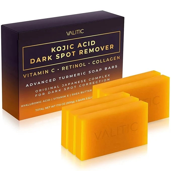 Reliable VALITIC Kojic Acid Dark Spot Remover Soap Bars Clean