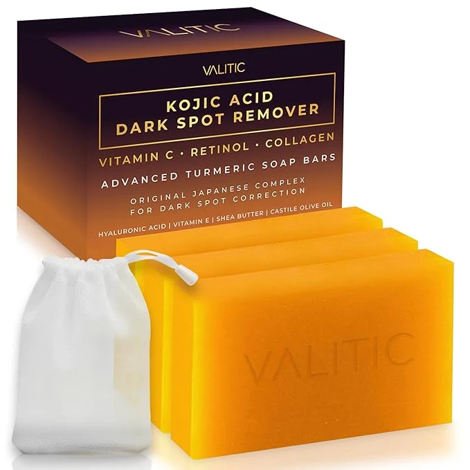 High-Performance VALITIC Kojic Acid Dark Spot Corrector Soap Bars High-Grade