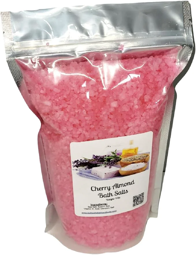 Top-Quality Bath Salts 4lb Bag Choose Your Scent Epsom Salt Sea Salt Bathing Next-Generation