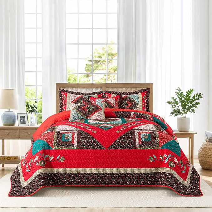 Premium BEDIFANY California King Size Quilt Set Efficient