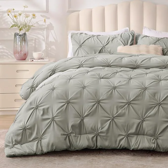 Selected BEDELITE Grey King Size Comforter Set Exclusive