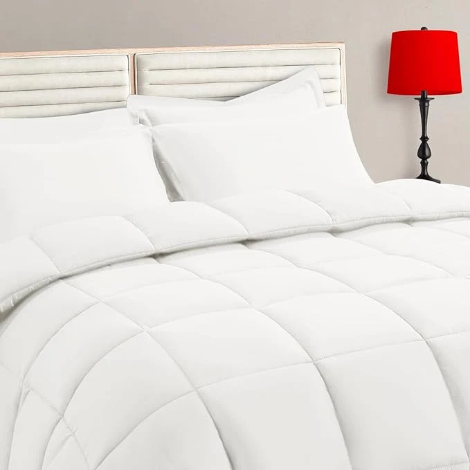 Excellent TAIMIT Ivory Queen Size Comforter Set High-Grade