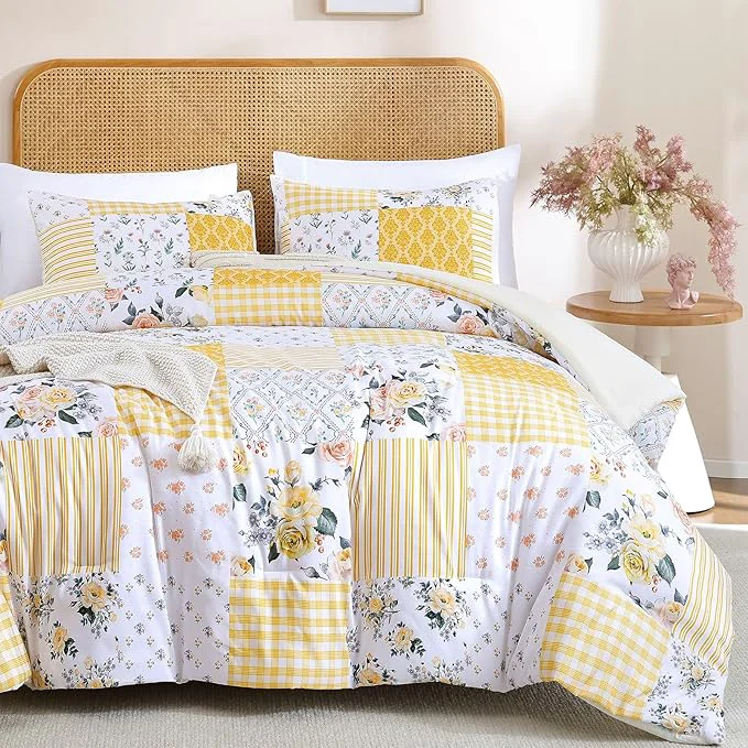 Carefully Designed YIKUSH King Comforter Set Artisan