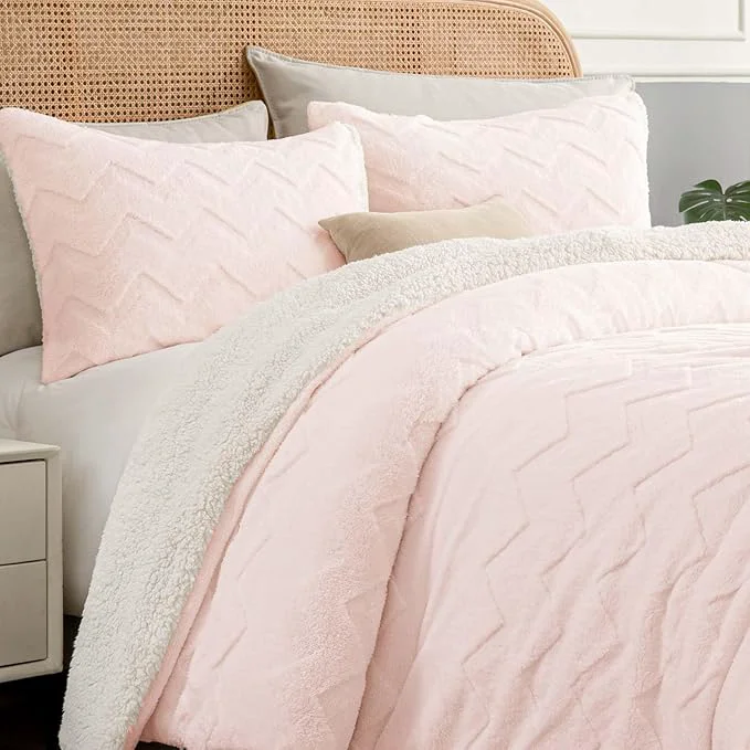 Safe BEDELITE Fluffy Queen Comforter Set Smooth