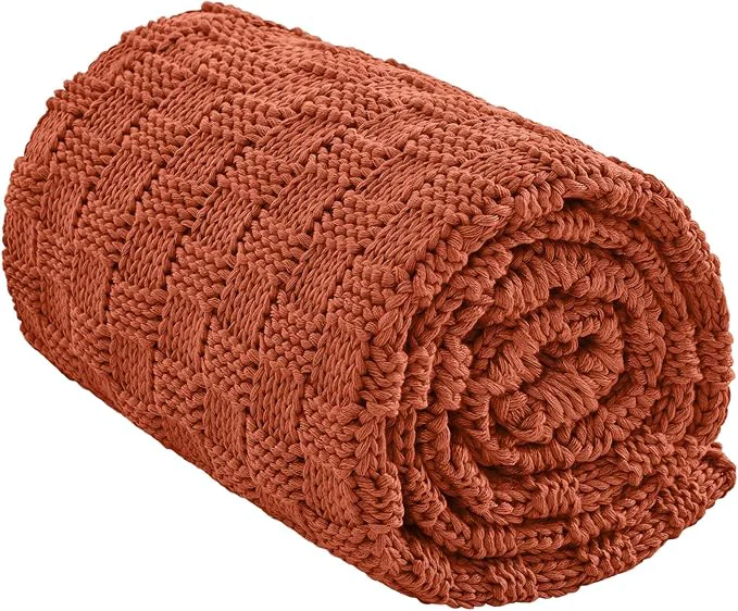 Trusted Knitted Weighted Blanket Adult No Beads Heavy Blanket 50 x 60'' 5lbs Fast