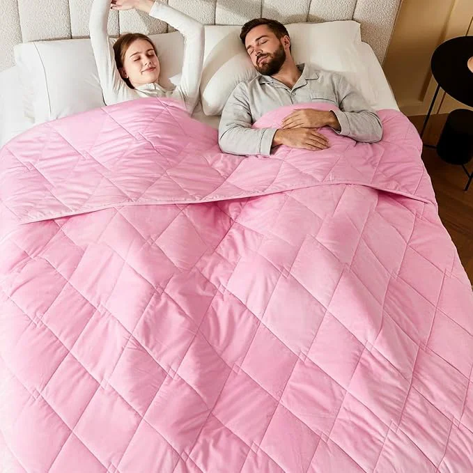 Versatile L'AGRATY Queen Size Weighted Blanket Optimized