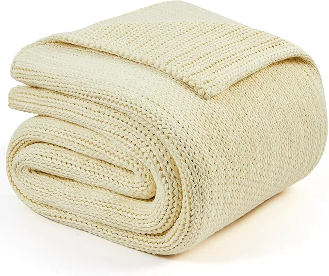 Proven L'AGRATY Knitted Weighted Blanket Comfortable