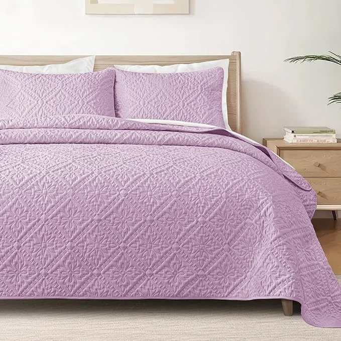 Safe Exclusivo Mezcla Queen Quilt Bedding Set Lightweight Soft Bedspreads Coverlets Durable