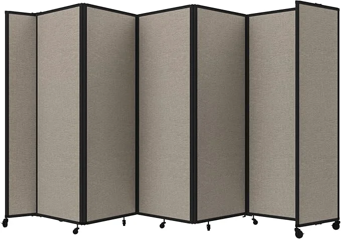 Soft Versare Room Divider 360 Portable Wall Partition Folding Panels Large Detailed