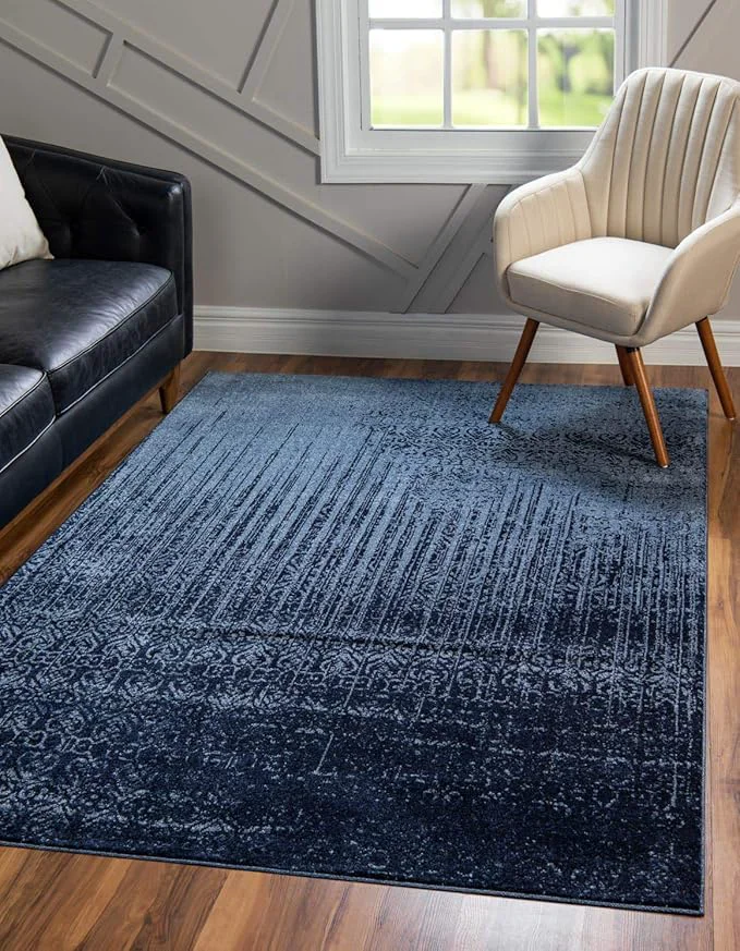 High-Performance Unique Loom Del Mar Collection Area Rug Sustainable
