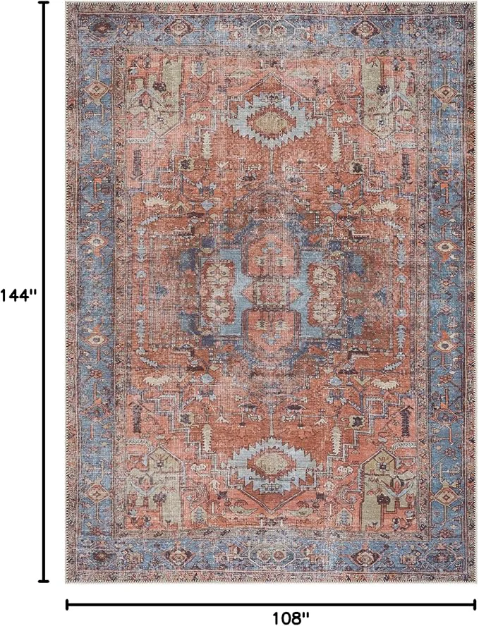 Next-Generation Bloom Rugs Washable 9' x 12' Rug Recyclable