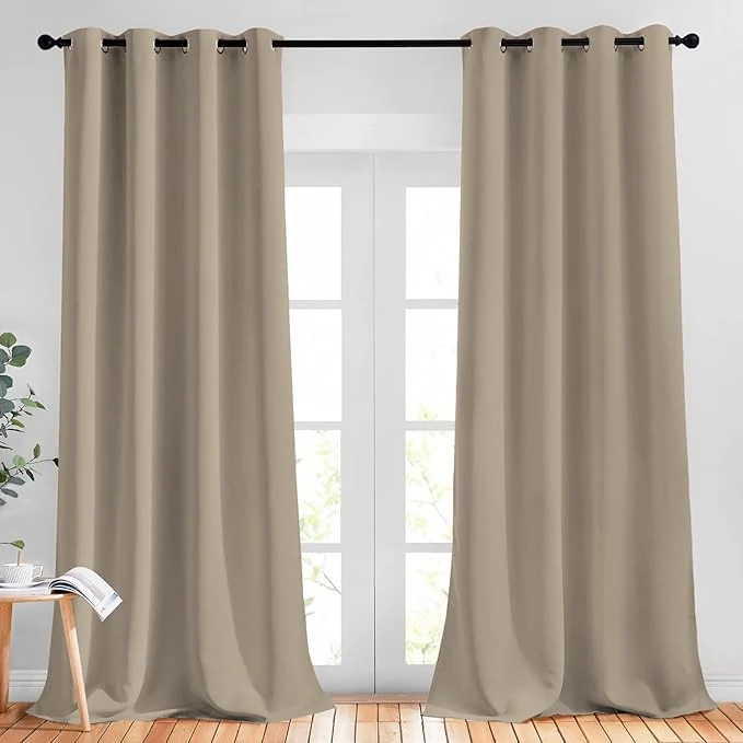 Responsible NICETOWN Blackout 102 inch Curtains Comfortable