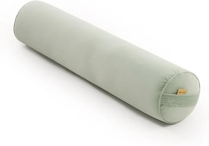 Safe Bolster Pillow for Bed – Long Round Body Pillow for Adults Cuddle Pillow for Easy-to-Use