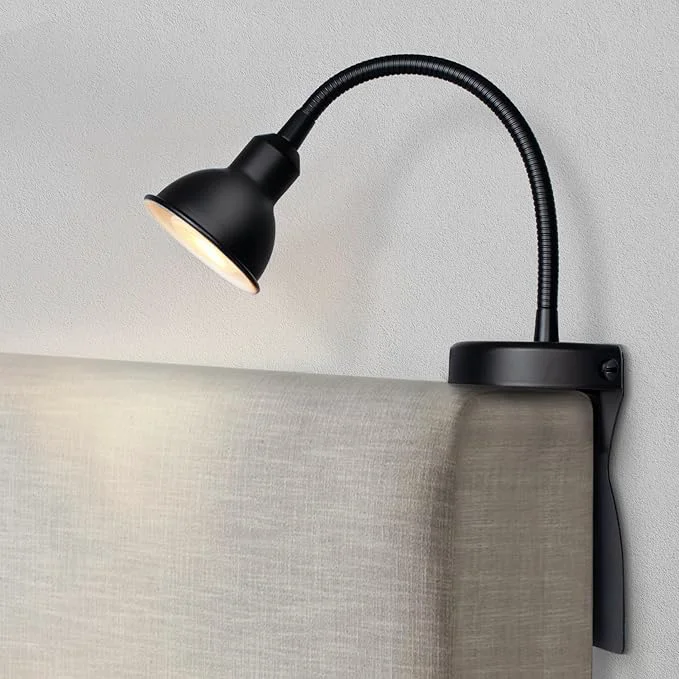 Elite Solfres Innovative Design Rechargeable Headboard Reading Light. No Drilling Unique