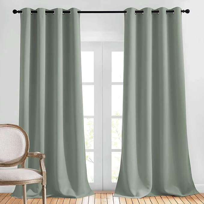 Modern NICETOWN Bedroom Curtains 95 inches Long Authentic