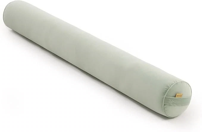Premium Material Bolster Pillow for Bed – Long Round Body Pillow for Adults Cuddle Pillow for Functional