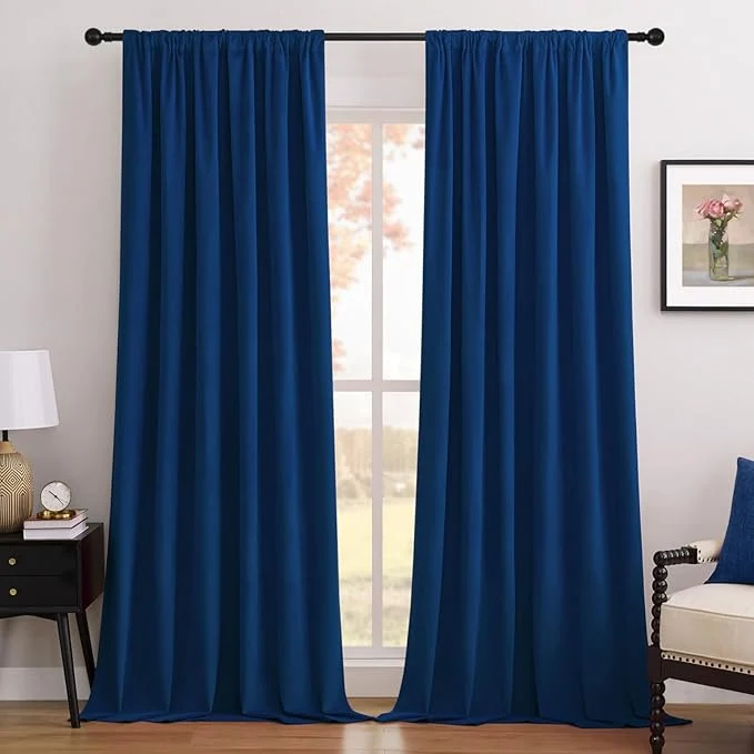 Elegant Joydeco Custom Blackout Curtain 1 Panel Soft Luxury Thermal Insulated Certified