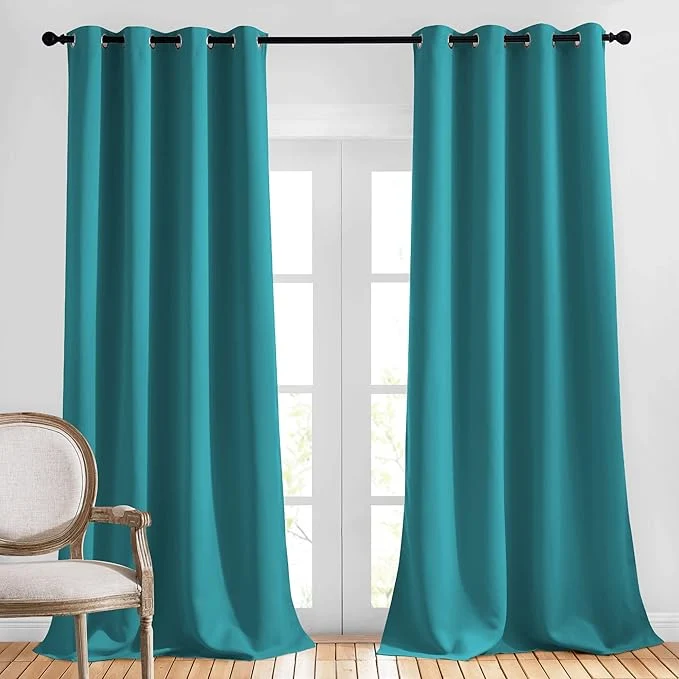 Reliable NICETOWN Blackout Curtains Drapes Extra Long 120 Fashionable
