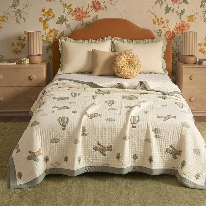 Consistent Ownkoti Little Sky Adventure Cotton Muslin Blanket User-Friendly