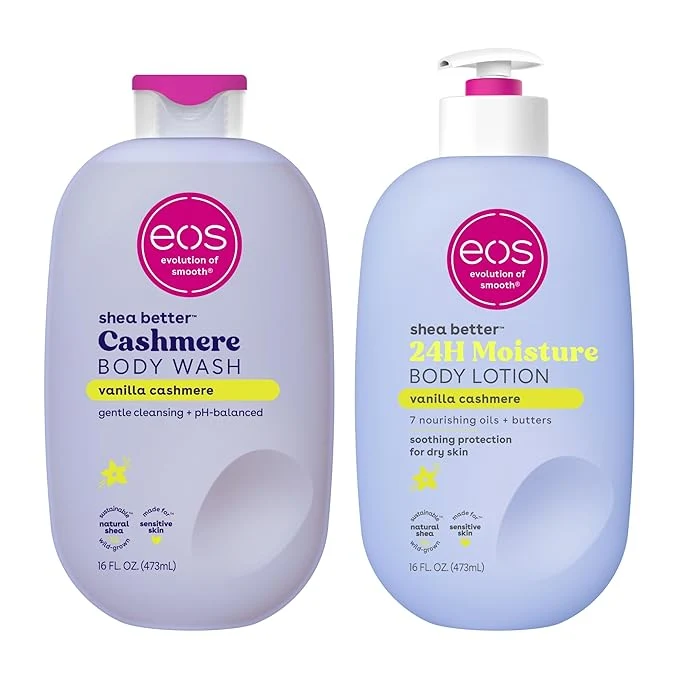 User-Friendly eos Shea Better Body Lotion Body Wash Vanilla Cashmere Fast