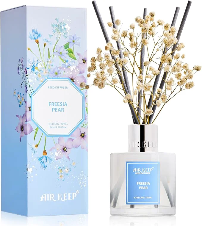 Expertly Made Airkeep Reed Diffuser Set 3.38 fl oz Genuine