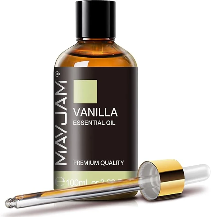 Smooth MAYJAM Vanilla Essential Oil 100ML Pure Essential Oils Refined
