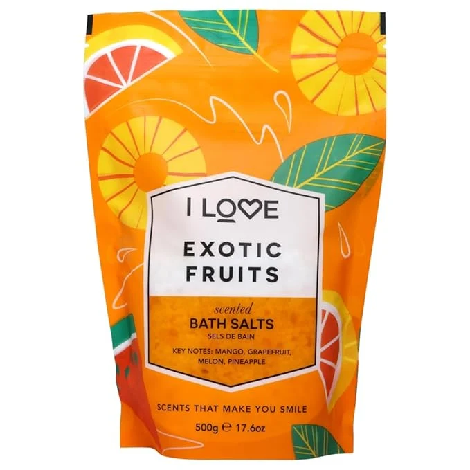 User-Friendly I Love Exotic Fruits Scented Bath Salts High-Quality