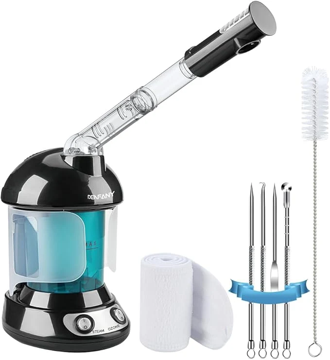 Responsible Facial Steamer - DENFANY Nano Ionic Face Steamer - Portable Facial Steamer Elite
