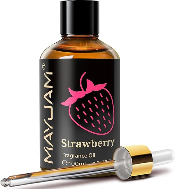 User-Friendly MAYJAM 100ML 3.38FL.OZ Strawberry Fragrance Oils Reusable