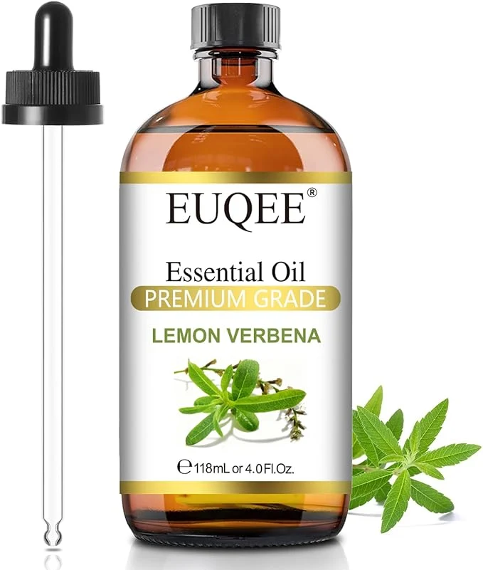 Premium Material EUQEE Lemon Verbena Essential Oil 118ml High-Grade