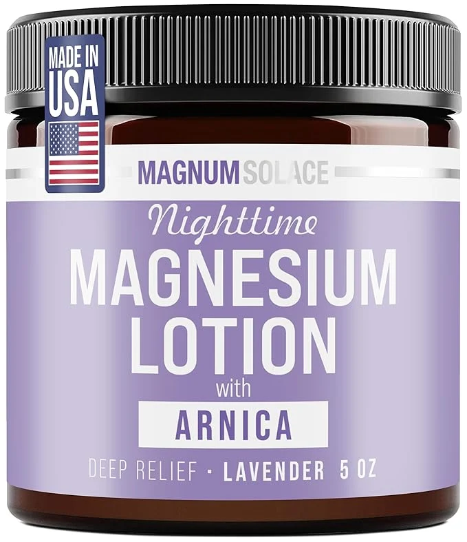 High-Grade Magnum Solace Nighttime Magnesium Lotion Secure