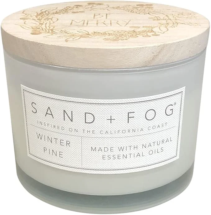 Organic Sand Fog Scented Candle Minimalist