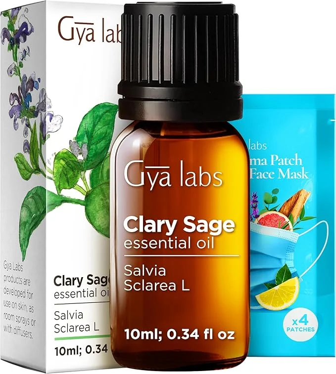 Original Pure Clary Sage Essential Oil Soft