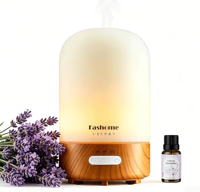 Stylish Essential Oil Diffuser for Home Ultrasonic Cool Mist Air Aromatherapy Smooth