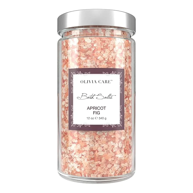 Sustainable Olivia Care Pink Himalayan Bath Salts Lightweight