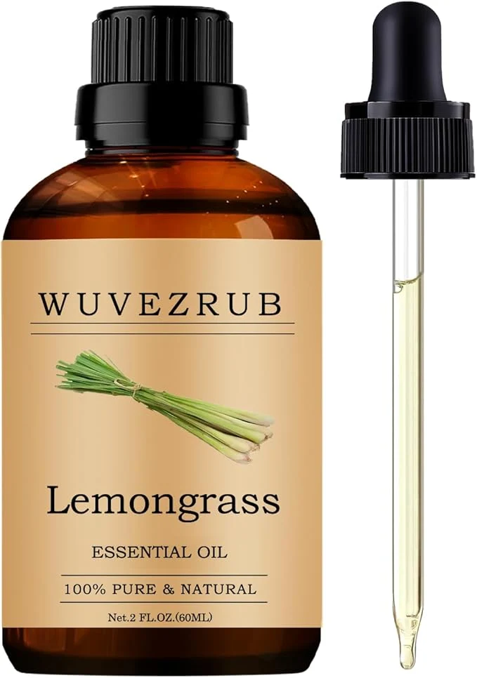 Versatile Lemongrass Essential Oil - 60ML Pure and Natural High-Quality