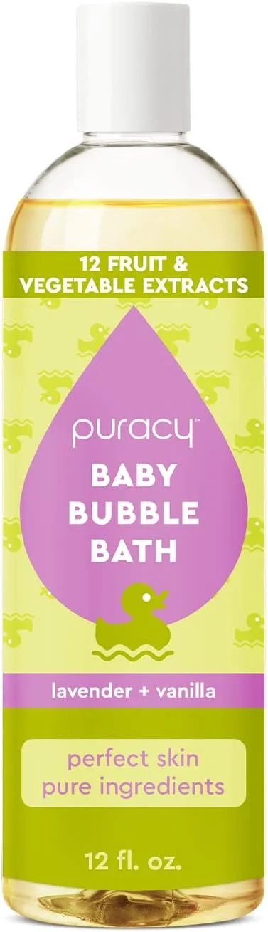 User-Friendly Puracy Bubble Bath for Children Gently Scented Durable