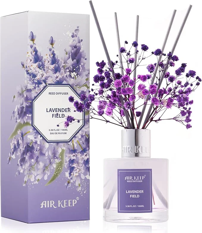 Authentic Airkeep Reed Diffuser Set 3.38 fl oz Crafted