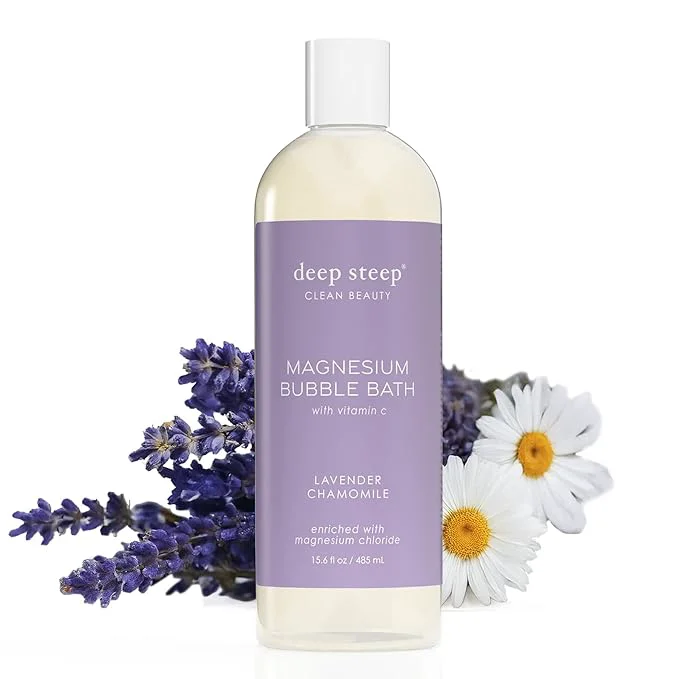 First-Class Deep Steep Magnesium Bubble Bath 15.6 oz – Foaming Soak Exceptional