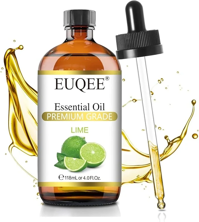 Safe EUQEE Lime Essential Oil 4fl oz Pure Lime Oil Essential Oil Top-Quality