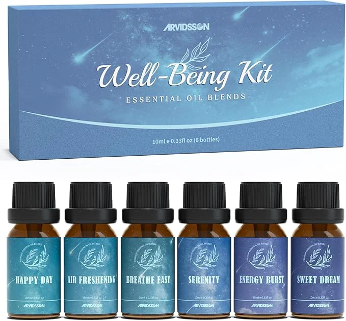 Proven ARVIDSSON Essential Oil Blends Set Well-Being Blend Gift Set First-Class