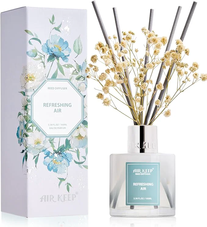 Powerful Airkeep Reed Diffuser Set 3.38 fl oz World-Class