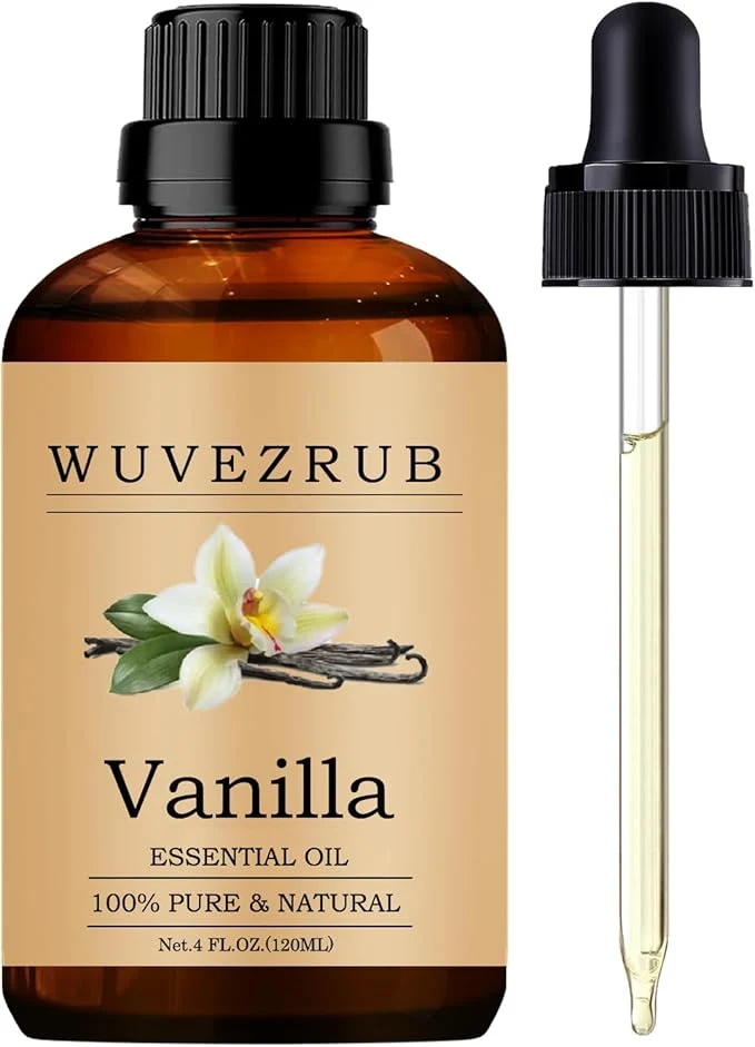 Selected Vanilla Essential Oils 120ML Pure and Natural Essential Oil Flexible