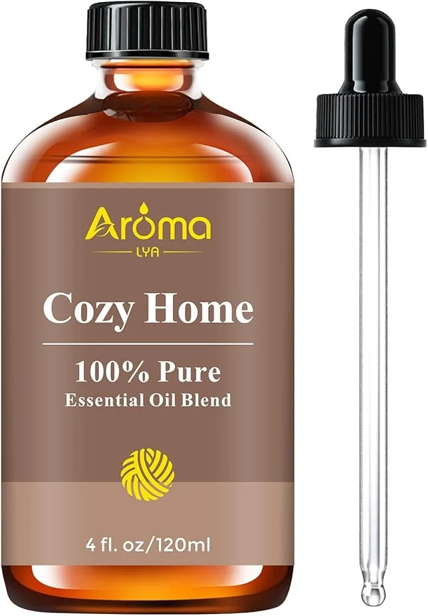 Reusable Cozy Home — A Pure Essential Oil Blend Warm-Woods Blend that Makes Your Proven