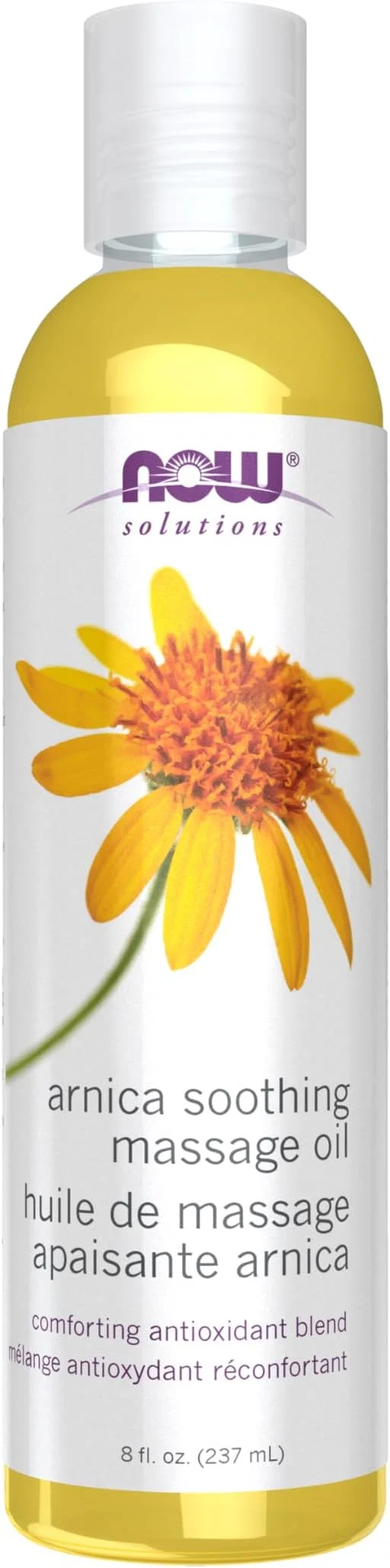 Consistent NOW Solutions Arnica Soothing Massage Oil Comforting Antioxidant Blend Versatile