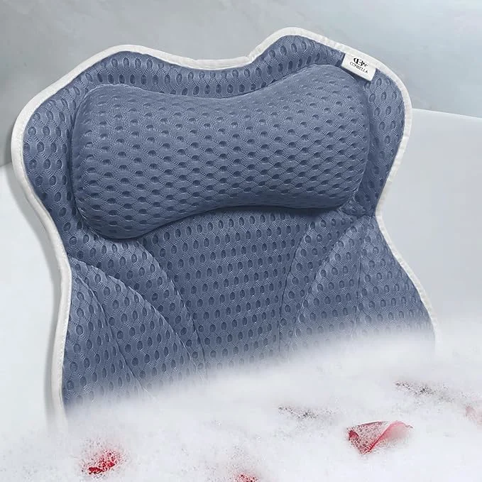 Easy-to-Use Bath Pillow Bath Pillows for Tub Neck and Back Support Bathtub Pillows for Premium