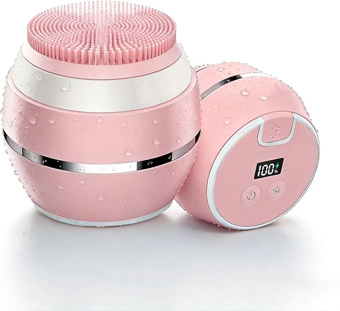 High-Performance Electric Face Scrubber Silicone Facial Cleansing Brush Reusable