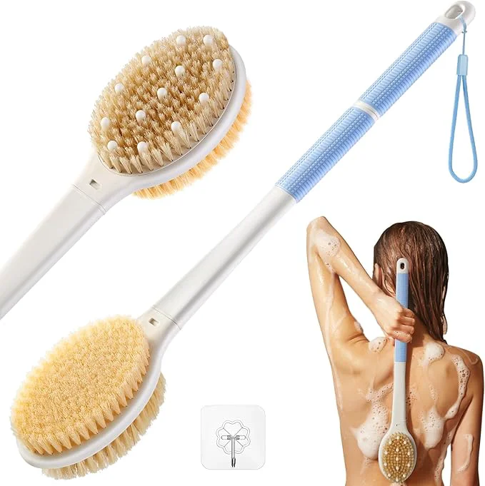 Reliable Shower Brush for Massage Dry Brushing Back Scrubber for Shower First-Class