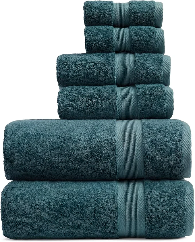 Fast Springtree Home Luxury Viscose from Bamboo Bath Towel Set 6 Piece Set 35 Powerful