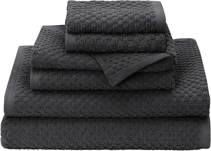 Relaxed COTTON CRAFT Waffle 6 Piece Towel Set Effective